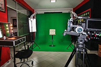 Studio shooting photo